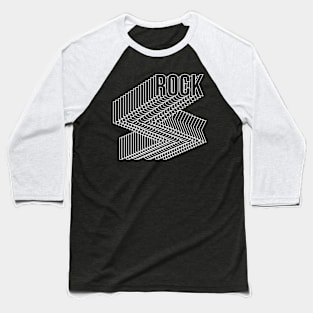 rock logo design Baseball T-Shirt